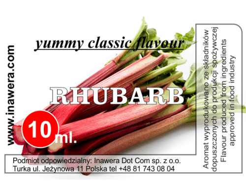 Inawera "Yummy Classic Rhubarb"